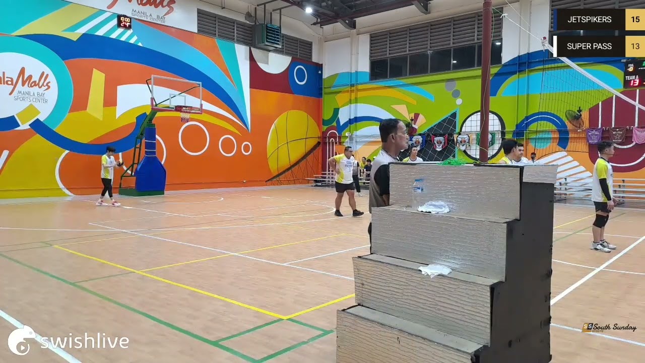 JUAN OLYMPICS (MENS VOLLEYBALL) JET SPIKERS VS SUPER PASS