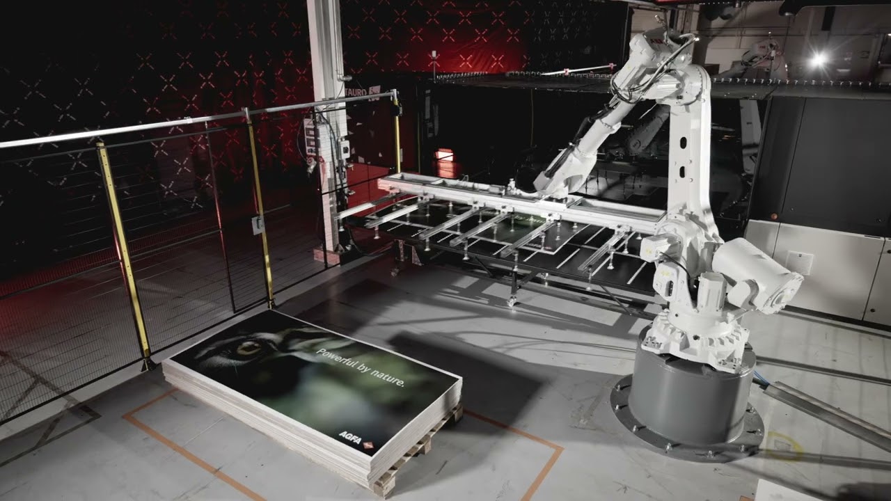 Compact jib bij AGFA