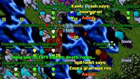 Tibia War - Original Final Fusion WAR ( xoderaevil ) part 1