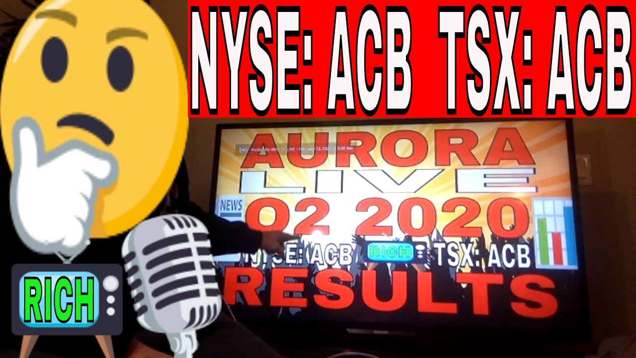Aurora (NYSE: ACB) Q2 2020 Results *LIVE* Conference Call
