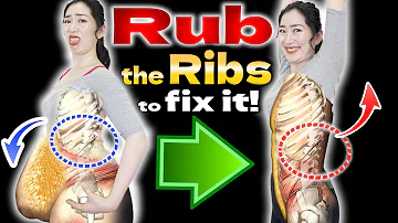 Rub your Ribs and Raise your Arms 5 Times a Day to Lose Stubborn Belly Fat Fast