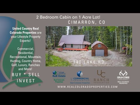 140 Lake Rd, Cimarron, CO home video tour