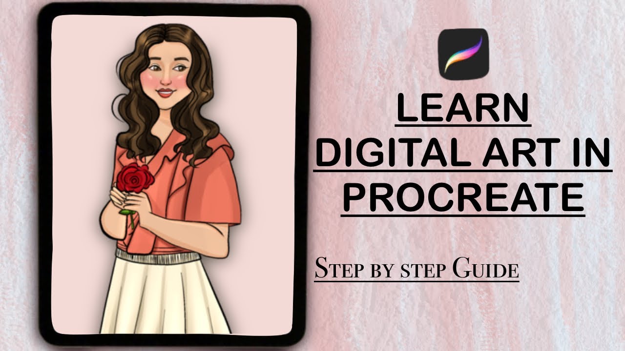 How to draw character in procreate step by step procreate drawing - YouTube