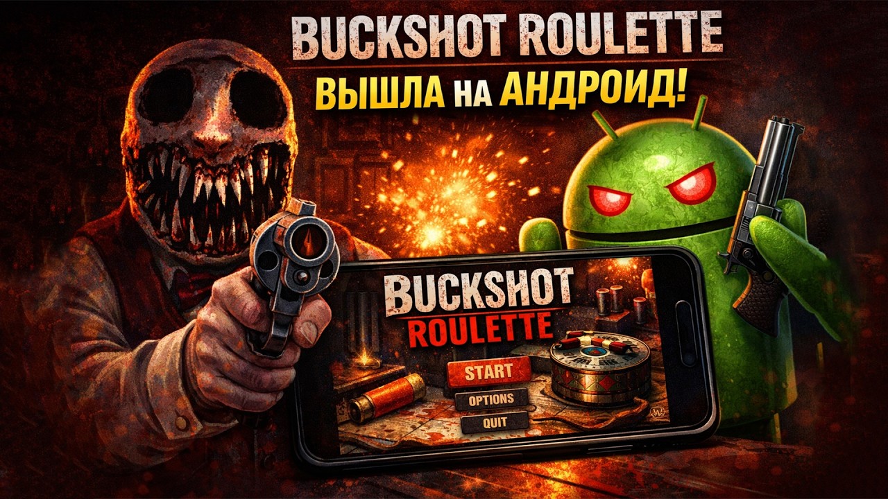Buckshot Roulette Android порт — как работает игра на телефоне