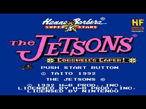 The Jetsons: Cogswell's Caper! NES [No Damage Walkthrough / Прохождение без урона] - Денди | Dendy