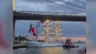 NTSB investigating deadly Mexican Navy ship crash into Brooklyn Bridge