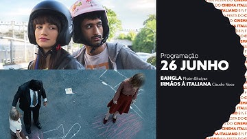 Programação 26/06 | #FestaDoCinemaItaliano 2021