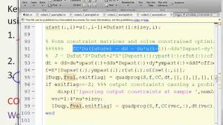 Constrained Predictive Control  5_7 - constraints with independent model GPC Profile