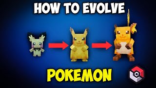 How To Evolve Pokemon In Cobblemon Mod for Minecraft