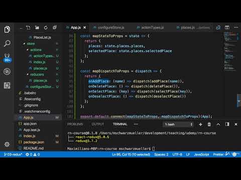046 Connecting React Native to Redux