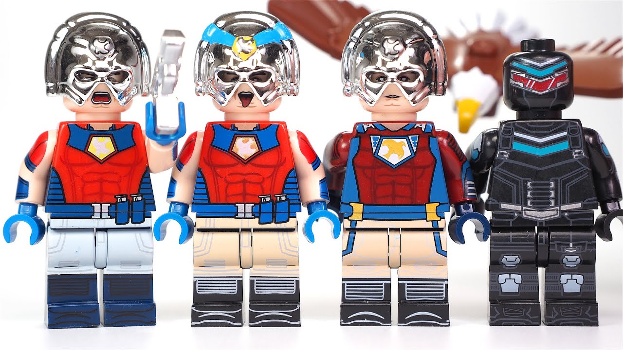 LEGO Peacemaker | Vigilante | The Suicide Squad | Peacemaker Christopher Smith Minifigure RZL007