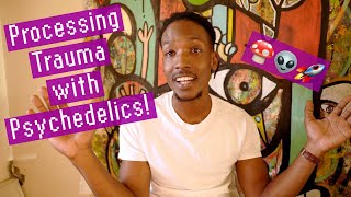 How can phychedelics help process trauma? Here is one artist's take 🍄👽🚀