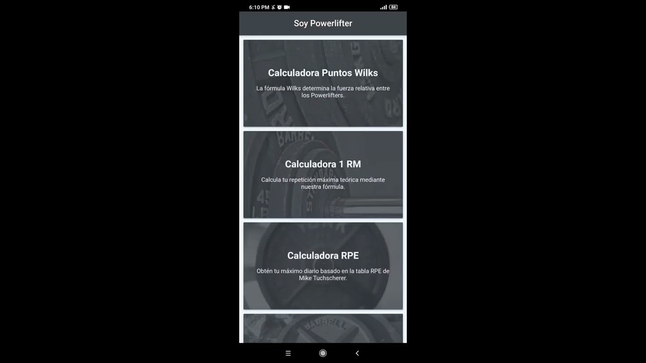 Soy Powerlifter App YouTube