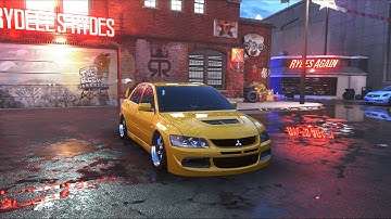 NFS Unbound Ultrawide No Hud MITSUBISHI LANCER [4K60FPS]