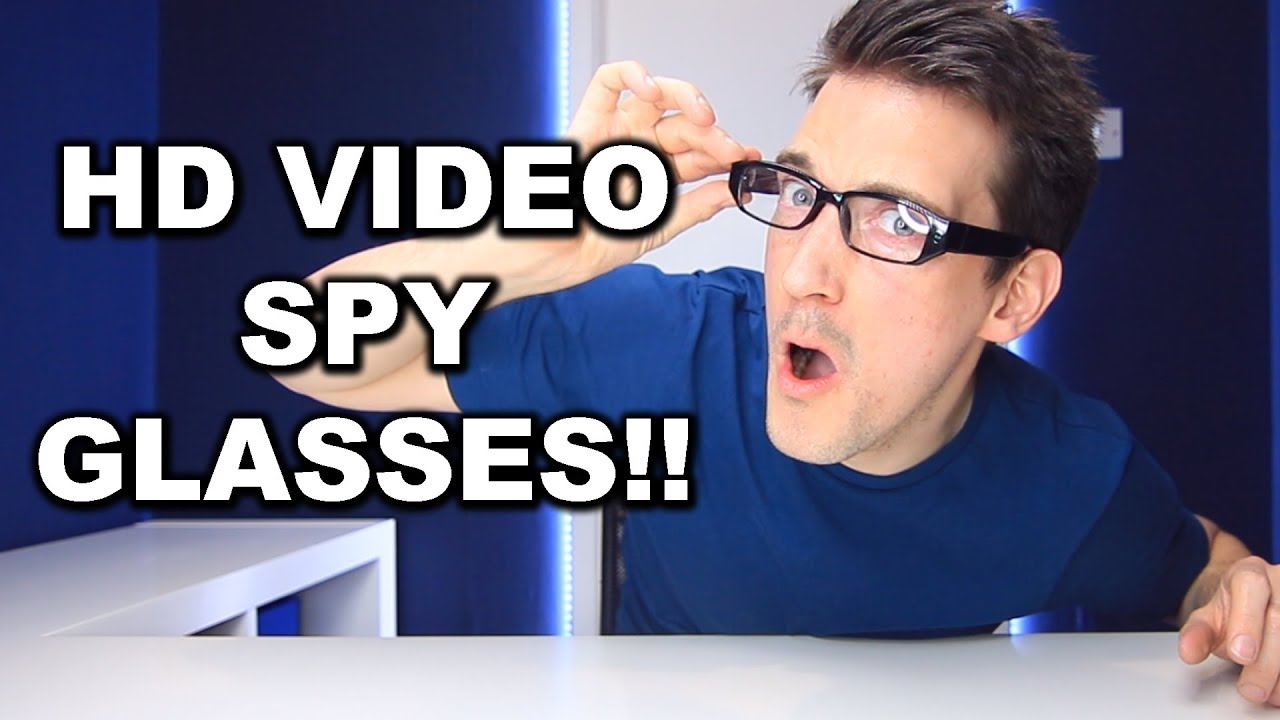 Spyglasses with Full HD and 30 fps hidden camera