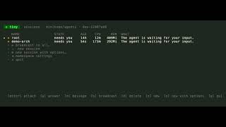 tiny: Claude Code & Codex sessions on your own Kubernetes cluster