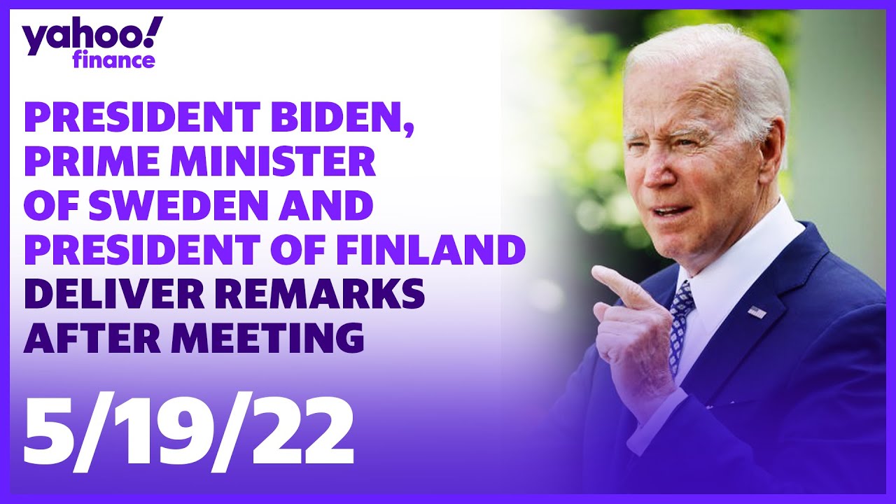 President Biden, Prime Minister of Sweden and President of Finland