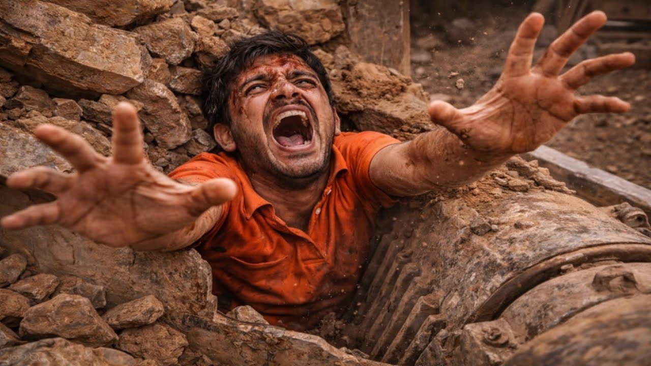 Huge Rock Jammed in Crusher Machine | Extreme Stone Crushing Process | Heavy Equipment Work