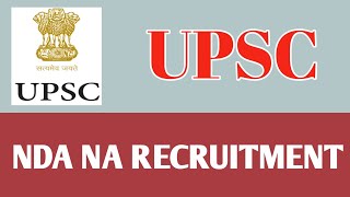 UPSC NDA Recruitment Alert 2025 || Application Start's Check Link 👇|| Salary 40000+ Online apply 🚨