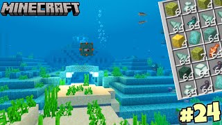 RAIDING AN OCEAN MONUMENT | MINECRAFT SURVIVAL #24