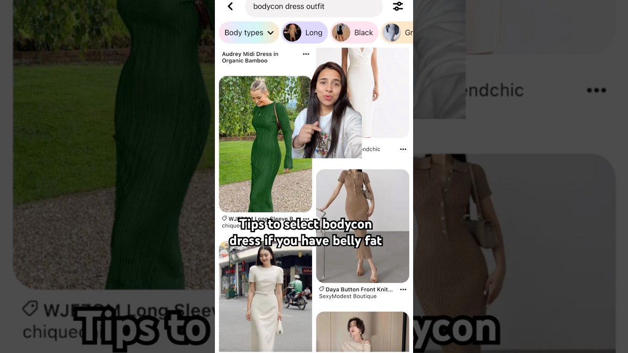 Tips to select Bodycon dress with bellyfat - YouTube Tips to select Bodycon dress with bellyfat - YouTube