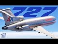 MSFS2024 GSX Pro | American Airlines Bare Metal Boeing 727 Trijet | Amarillo Texas to Baltimore 
