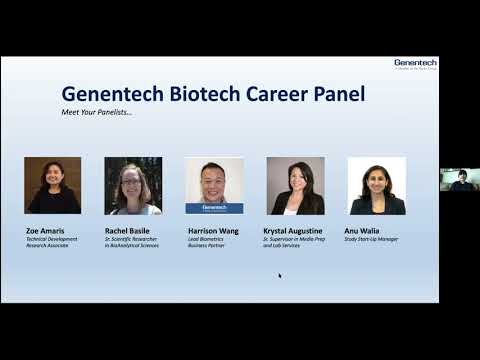 Genentech Biotech Career Panel