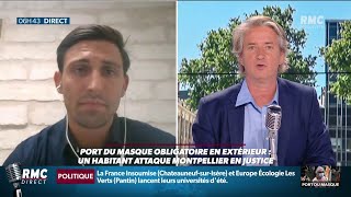 Montpellier: un avocat conteste en justice l'obligation du port du masque en extérieur