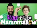 Ätbart Slime med Marshmallows | Melody och pappa testar (2019)