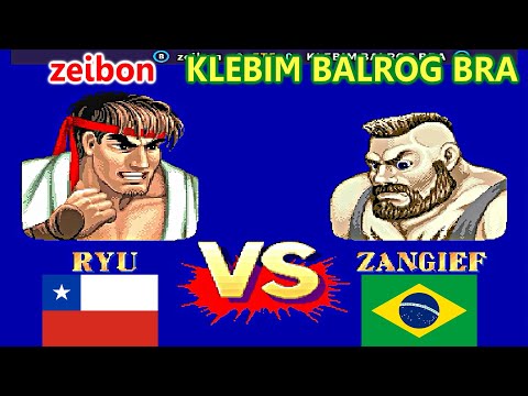 Street Fighter II': Champion Edition - zeibon vs KLEBIM BALROG BRA FT5