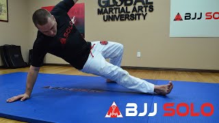 BJJ Solo - Total Body Workout w/ Brazilian Jiu Jitsu Movements (Beginner) screenshot 4