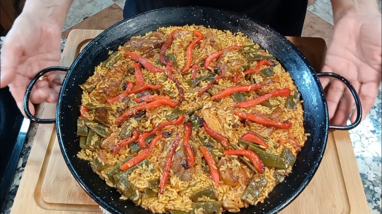 ARROZ CON CONEJO receta paso a paso con muchísimo sabor