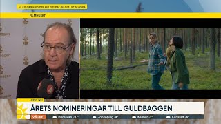 Peter Haber om Gulbagge-nomineringen: ”Väldigt trevlig födelsedagsp… | Nyhetsmorgon | TV4 & TV4 Play