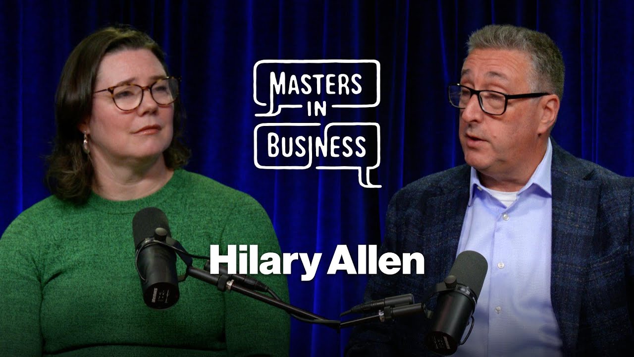 How AI Could Freeze Progress: Masters in Business with Hilary Allen