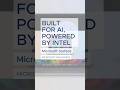 High-performance AI experiences anywhere. #intel #5G #microsoftcopilot #microsoftsurface