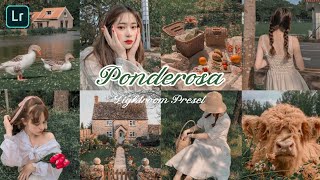 How to edit Ponderosa Preset | Lightroom Tutorial + Free DNG | สอนแต่งรูปด้วยแอพ Lightroom ในมือถือ