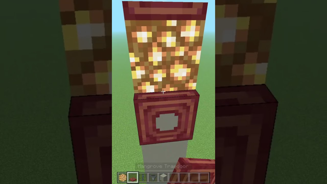Minecraft: How to build a floating lantern 