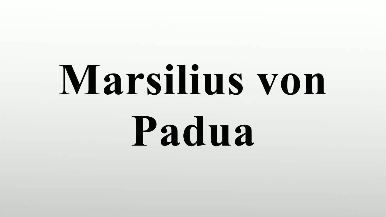 marsiglio of padua political theory