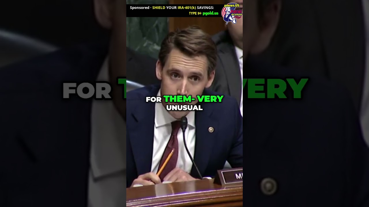 🚨Hawley Questions Bill Barr · Breaking News