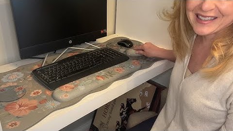 The Best Keyboard & Mouse Pad Set? iLeadon Wrist Support Review #ad