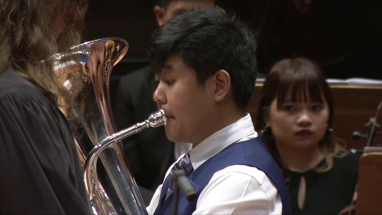 Cosma Euphonium Concerto with full orchestra - Boonyarit K.
