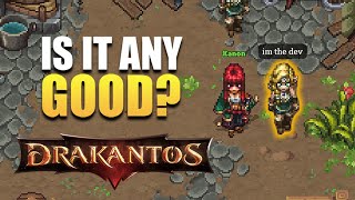 I Tried This NEW MMO and Their LEAD DEV Answered All My Questions (Drakantos)