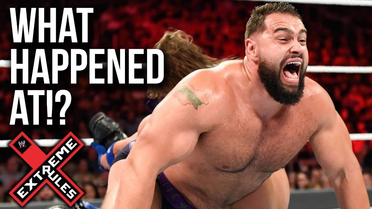 WHAT HAPPENED AT: WWE Extreme Rules 2018