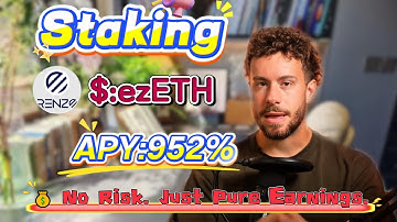 🔥 Earn 900%+ APY Staking ezETH – Tested & Made $500+ in One Day! The Most Stable Crypto Project!