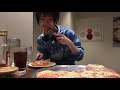 大食いチャレンジ→SPONTINI渋谷店で1ホールマルゲリータピッツァ食べた。 1 whole pizza challenge