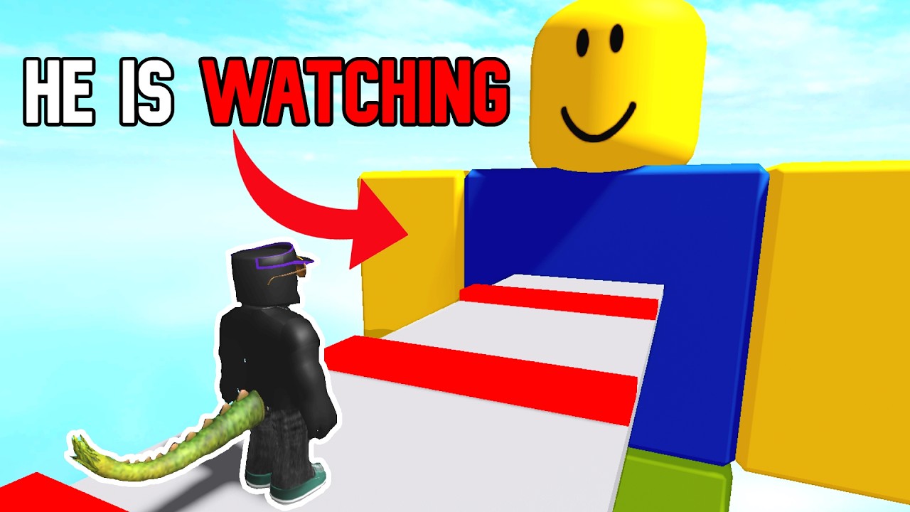 Obby BUT BOB IS WATCHING..