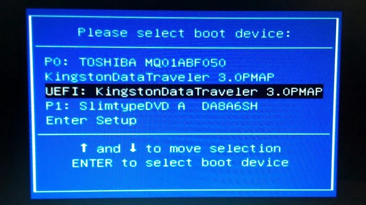 How to boot Asus Laptop from USB drive or CD-ROM