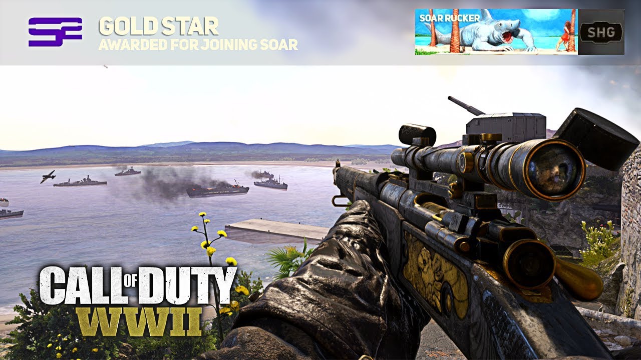 FIRST WW2 Trickshotting Montage - Introducing SoaR Rucker by Ligie (SURPRISE RECRUIT)