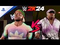 "Superstar" Billy Graham vs. "The American Dream" Dusty Rhodes (WWE 2K24: PS5 GAMEPLAY) (4K)
