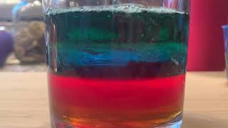 AP Chemistry Final Project: 6 Layer Density Tower